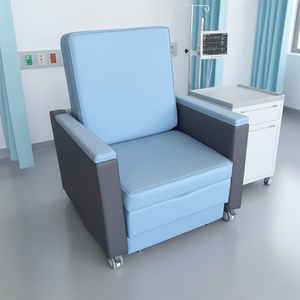 كرسي طبي مصاحب لغرفة المريض في جناح المستشفى بسعر الجملة سرير فاخر قابل للطي كرسي مصاحب للأريكة بعجلات - Product Image 4