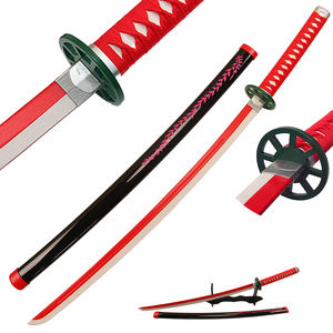 104Cm Anime épée arme accessoires couteau enfants jeu de rôle jouet <span class=keywords><strong>Katana</strong></span> bois court épées de sécurité pour Cosplay jouant garçons - Product Image 2