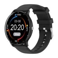 Toptan çift spor izci Smartwatch KW15 Pro yuvarlak akıllı saat İk BP SPO2 uyku su geçirmez BT festivali hediye için arayarak