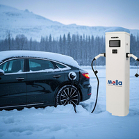 Nouvelle station de recharge rapide pour véhicules électriques HTYITONG 22kW 220V/380V 16A/32A POS APP IP65 Étanche Connecteur Métallique Type 2 >95%