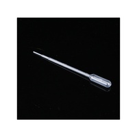 Pipette Pasteur jetable en plastique de 1ml, vente en gros, marché mondial, matériau en polypropylène avec transfert d'embout de pipette
