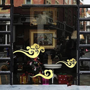 Decoración para Pasteles <span class=keywords><strong>de</strong></span> Año Nuevo Chino, Serie Rojo y Dorado, Nube y Símbolo <span class=keywords><strong>de</strong></span> Fortuna, Adorno Acrílico para Pastel - Product Image 5