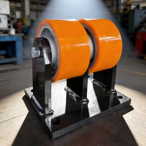 Ruedas Industriales Super Resistentes <span class=keywords><strong>de</strong></span> 6, 8, 10 <span class=keywords><strong>y</strong></span> 12 Pulgadas, <span class=keywords><strong>de</strong></span> Poliuretano sobre Hierro Fundido, Ruedas Giratorias Dobles, Personalizables - Product Image 6