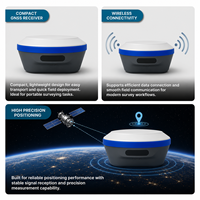 Instrumento de Topografía GPS RTK Unistrong G960SE, Receptor GNSS con Visualización para Posicionamiento Satelital en Ingeniería