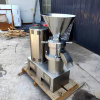Moulin colloïdal automatique haute performance à économie d'énergie pour la fabrication en masse de beurre de cacahuète et de pâte de sésame dans les usines alimentaires