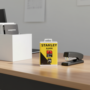 Grapas Stanley Tipo A de 6 mm, 5000 Unidades, Recubiertas de Zinc - Product Image 3