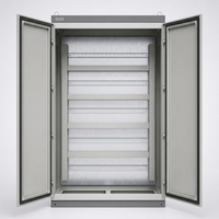 Armoire électrique murale IP54 400x600x250mm en acier thermolaqué pour appareillage de distribution