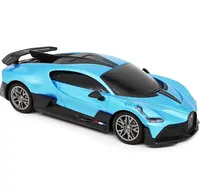 DWI 1:24 2,4G Mini coche de Control remoto Bugatti Divo azul con licencia oficial RC modelo de coche juguetes con luces de trabajo para niños regalos