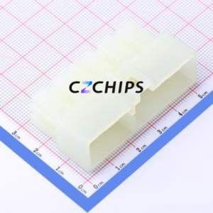 172137-1 Housing (Wire-to-Board / Wire-to-Wire) P=9mm Connector ( Jack Structure: 2x5P )( Pitch: 9mm )( Row Spacing: 5.5mm ) - Product Image 1