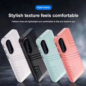 พาวเวอร์แบงค์ 10000 มิลลิแอมป์แบบพกพา ความจุสูง พร้อมหน้าจอดิจิตอล ไฟ LED และโลโก้ที่กำหนดเองได้ - Product Image 3