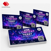 Individuell Bedruckte Smart-Chip-Zutrittskarten für Konzerte, Theater, Freizeitparks, Festivals und Events mit RFID-NFC-Technologie