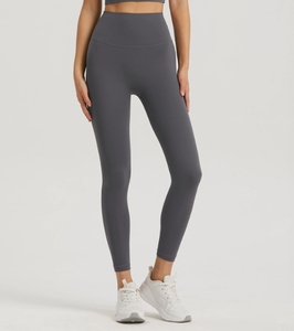 Nude Feeling 3/4 Leggings de Yoga de cintura alta Entrenamiento Gimnasio Pantalones de fitness con levantamiento de glúteos Medias deportivas de tamaño XL para <span class=keywords><strong>mujer</strong></span> - Product Image 5