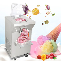 Fabrieks prijs commerciële harde ijsmachine voor melk en fruit, nieuw, 5.8L cilinder, digitale bediening, laag geluidsniveau