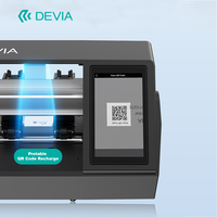 Film protecteur d'écran en hydrogel Devia 12,9 pouces, machine de découpe automatique à lame de pression pour films de protection arrière de téléphone portable