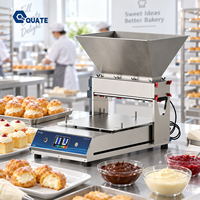 Machine à déposer la crème commerciale de comptoir multi-têtes pour la pâtisserie, idéale pour la crème anglaise, la confiture, le chocolat et les desserts