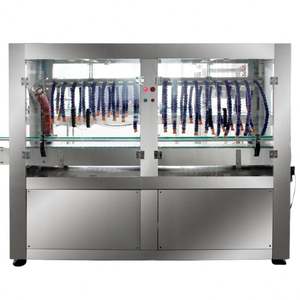 Laveuse semi-automatique à plateau tournant pour bouteilles de bière et de jus vides, 54 têtes, pour ligne de production - Product Image 4