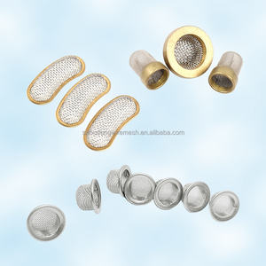 פליז מסנן טבעת אלמנט דלק מסנן דלק מיקרו סל מסנן מיניאטורי נחושת עטוף מסך קצה - Product Image 4