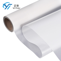 Papel de Calco Transparente Blanco de Poliéster para Dibujo CAD e Impresión, Rollo de 1 m