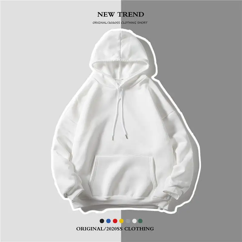 OEM Sudadera Para Hombre 5XL Customized Graphic Hoodies Manufacturers Blank Streetwear Plus Size Men'S Pullover Hoodies