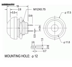 Prix usine SFM27 SFM20B 95dB haut décibel 3-24V 12V alarme sonore électronique intermittente bip continu avertissement sonnerie piézo-électrique - Product Image 6