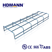 Support de plateau de câbles, panier en maille métallique, accessoire avec couvercle, systèmes de Support de canaux de câbles pour la livraison de la chine