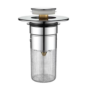 Filtro universal para desagües de cocina, baño y lavabo, atrapapelos y tapón. - Product Image 1