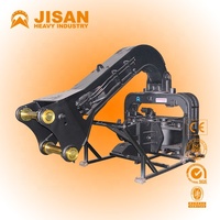 Produit phare : Vibrateur de pieux personnalisé économique, accessoire pour excavatrice, avec moteur, boîte de vitesses et pompe, à couple élevé, pour excavatrices de 20-24 tonnes