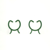 Clips de fixation pour plantes en plastique, crochets pour tiges de plantes, pour la plantation de graines en serre de pépinière, pour les vignes et les légumes