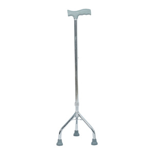Four Legged Walking <b>Stick</b> Height Adjustable Anti Slip Durable Lightweight Comfortable For Elderly Patients Disabled - Product Image 2