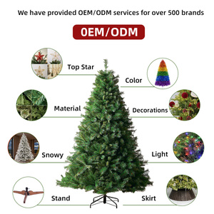 Árbol <span class=keywords><strong>de</strong></span> Navidad Artificial <span class=keywords><strong>de</strong></span> Lujo con <span class=keywords><strong>Agujas</strong></span> <span class=keywords><strong>de</strong></span> Pino, Fácil <span class=keywords><strong>de</strong></span> Montar en 3 Pasos, Sin Caída <span class=keywords><strong>de</strong></span> Hojas, Sin Espacios, <span class=keywords><strong>de</strong></span> PE, PVC, PET, con Tacto Real - Product Image 4