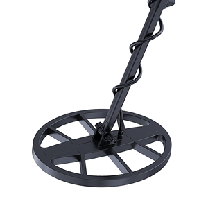 Détecteur de métaux professionnel avec bobine de recherche de 30 cm, corps en plastique noir, pour adultes, utilisation en extérieur - Product Image 6