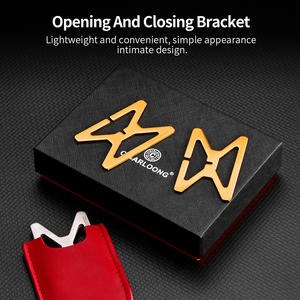 Креативная портативная подставка для сигар CIGARLOONG из цинкового сплава, дизайн в форме звезды, складная, прочная, устойчивая, для одной сигары - Product Image 2