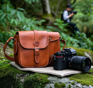 Chất Lượng Cao Nhà Sản Xuất Tùy Chỉnh Tua Túi Crossbody Dây Kéo Vai Máy Ảnh Ví Da Lộn Da Womens - Product Image 3