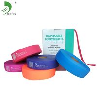Torniquete de Primeros Auxilios JENIUS JS-TQ003, Sin Látex, Certificado CE, con 1 Año de Garantía, Dispositivo Médico Clase I, Gran Venta