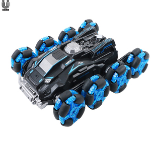 <span class=keywords><strong>1620</strong></span> RC Stunt Car Verformbare 8-Rad Fernbedienung Drift Spray Climb Treppen Spray Car 2.4G 4WD Offroad Fahren Kinderspiel zeug für Ki - Product Image 1