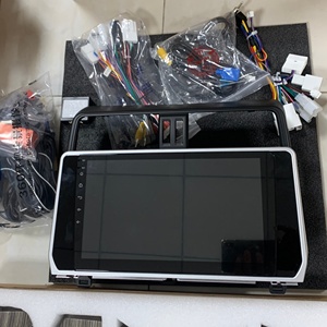 Kit de mise à niveau intérieur pour Prado LC150 2010-2017, grand écran et volant en ABS, écran Android monocolore - Product Image 6