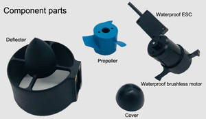 <span class=keywords><strong>Kit</strong></span> de moteur de propulseur <span class=keywords><strong>sous</strong></span>-<span class=keywords><strong>marin</strong></span> en eau profonde 12V 500KV pour bateau ROV/Submersible/<span class=keywords><strong>RC</strong></span> (certifié IP68) - Product Image 4