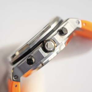 Reloj Deportivo Mecánico de Esqueleto para Hombre, Estilo Influencer, con Esfera de Agujas, Caja de Acero Inoxidable y Correa de Goma - Product Image 5