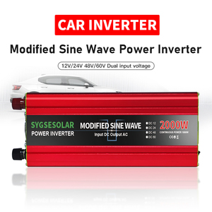 Biến tần gia dụng SUYEEGO chất lượng cao, bền bỉ, DC 12V/24V sang AC 110V/220V, 2kw 3kw, sóng sin biến đổi, có cổng USB - Product Image 6