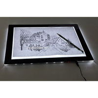 Boîte à lumière LED mince pour dessiner le traçage de la tablette d'animation de tatouage pour les jouets d'art et de dessin