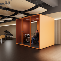 Enregistrement isolation insonorisé préfabriqué bureau pod studio cabine d'enregistrement vocal bureau insonorisé