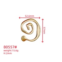 Hebilla de Metal para Trajes de Baño, Conector de Aleación de Zinc Dorado con Forma Irregular, para Accesorios de Ropa Interior, Venta al Por Mayor