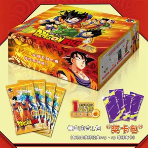 Google Echt Anime 48 Box Groothandel Dragon Ball Collecties Kaarten Hobby Kid Gift Toy Box Game Goku Figuur Ssp Flash spelen Card