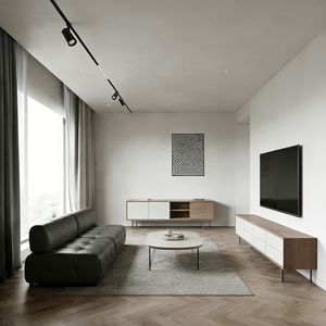 MT4201820 <span class=keywords><strong>Spot</strong></span> LED magnétique moderne à double fixation, mini-<span class=keywords><strong>rail</strong></span> en aluminium, CRI90, 9W, faisceau étroit 24°, noir/blanc - Product Image 6