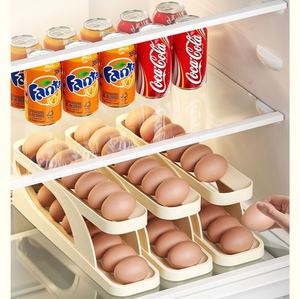 ชั้นวางจัดระเบียบตู้เย็นความจุขนาดใหญ่อุปกรณ์ครัวตู้ไข่และกล่องเก็บอาหาร - Product Image 2