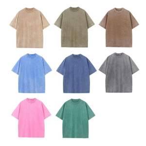 <span class=keywords><strong>เสื้อ</strong></span>ยืดผู้ชายผู้หญิงผ้าฝ้ายแท้ขนาด235กรัม<span class=keywords><strong>เสื้อ</strong></span>ยืดแขนสั้นเปิดไหล่ไหล่ปล่อยทรงหลวมโอเวอร์ไซส์ - Product Image 4