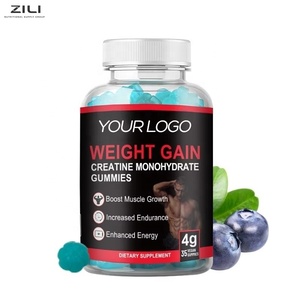 Integratori di Alta Qualità a Marchio Privato, Gommose per Aumentare l'Appetito e la Massa Muscolare, Gommose Energetiche Senza Zucchero, Vegane, con Creatina - Product Image 2