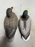 Décoy de chasse au canard en plastique durable, utilisation en extérieur, canard colvert, matériau EVA, résistant aux intempéries, écologique, texture de plumes réaliste
