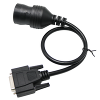 Câble de communication de diagnostic 6 broches avec connecteur DB, adaptateur de service pour l'entretien des équipements, compatible Caterpillar