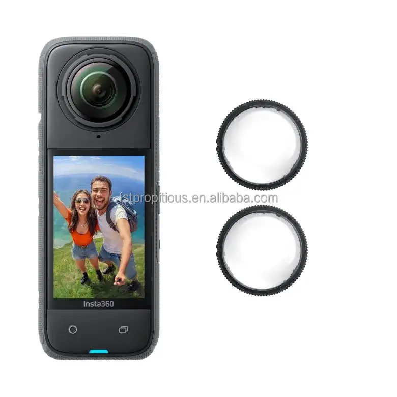 Lagerbestand Insta360 X4 -8K wasserdichte 360 Action Kamera 4K Weitwinkel-Video unsichtbarer Seldfie-Stick abnehmbare Objektiv-Schutzgäste 135 Minuten haltbar